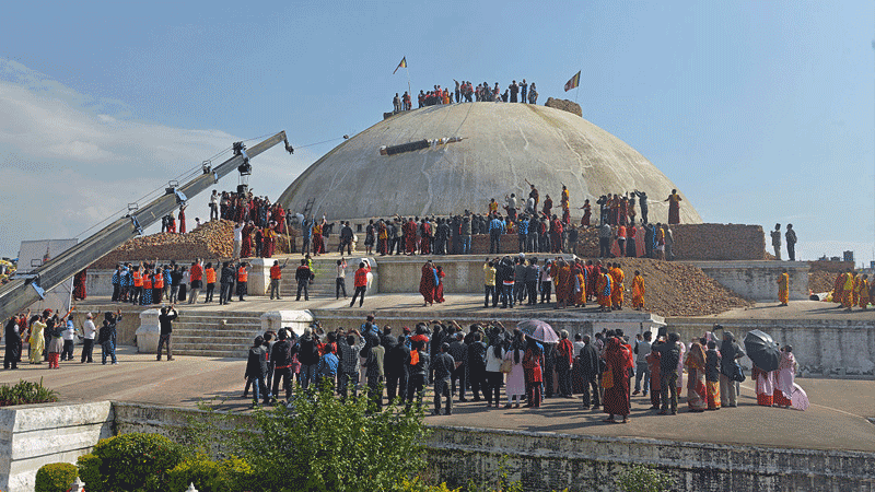 Boudha During 2015 Earthquake